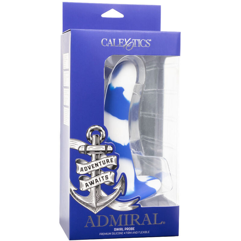 CALEXOTICS - ADMIRAL SWIRL DILDO FLEXÍVEL