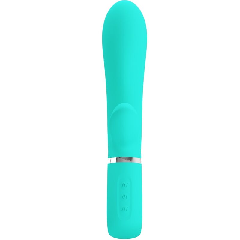 PRETTY LOVE - VIBRADOR MULTIFUNO G-SPOT THOMAS AQUA VERDE