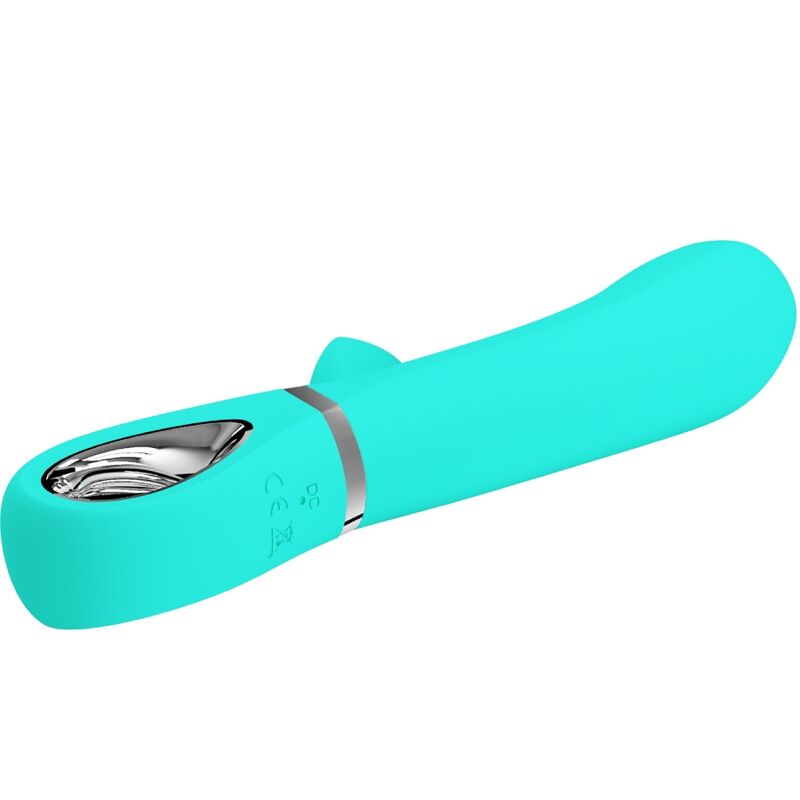 PRETTY LOVE - VIBRADOR MULTIFUNO G-SPOT THOMAS AQUA VERDE