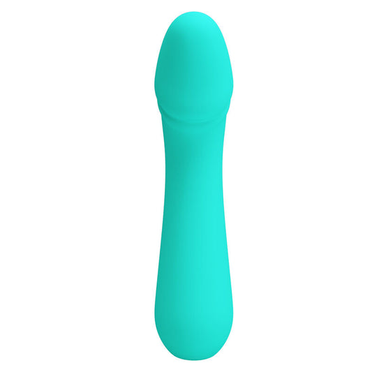 PRETTY LOVE - VIBRADOR RECARREGVEL CETUS AQUA VERDE