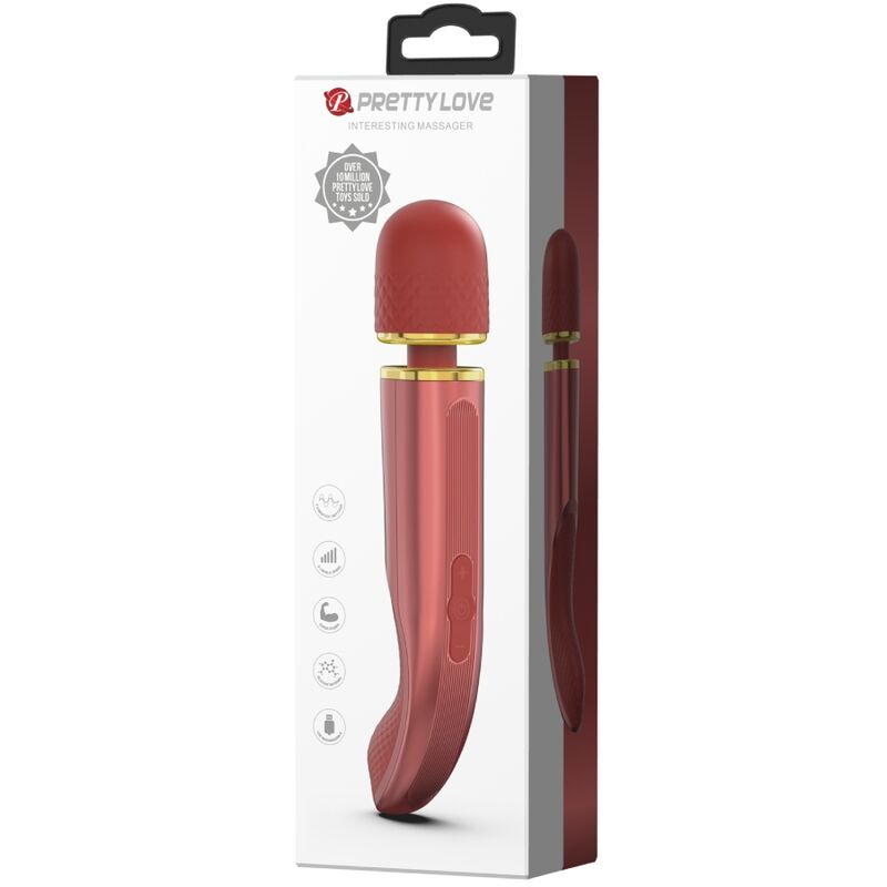 PRETTY LOVE - MASSAGER 7 MODOS DE VIBRAO ROSA