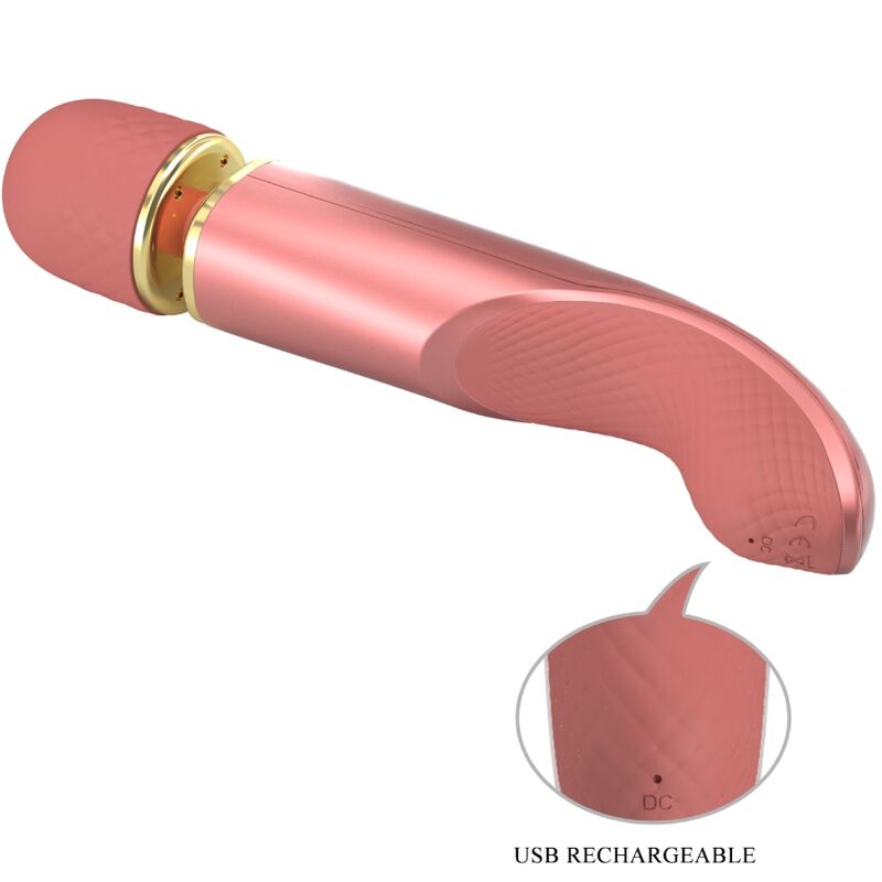 PRETTY LOVE - MASSAGER 7 MODOS DE VIBRAO ROSA