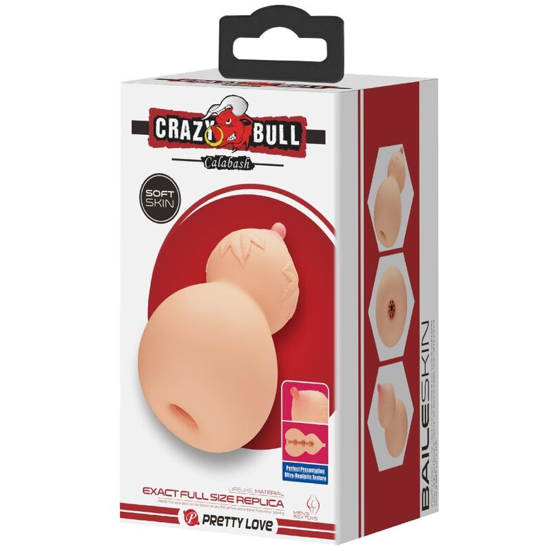 CRAZY BULL - MASTURBATOR IN DER FORM EINER GROVE-BRUST