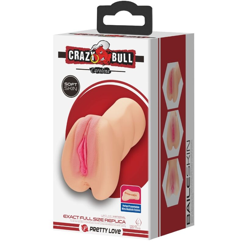 CRAZY BULL - VAGINAFÖRMIGER MASTUBATOR CAROLINE