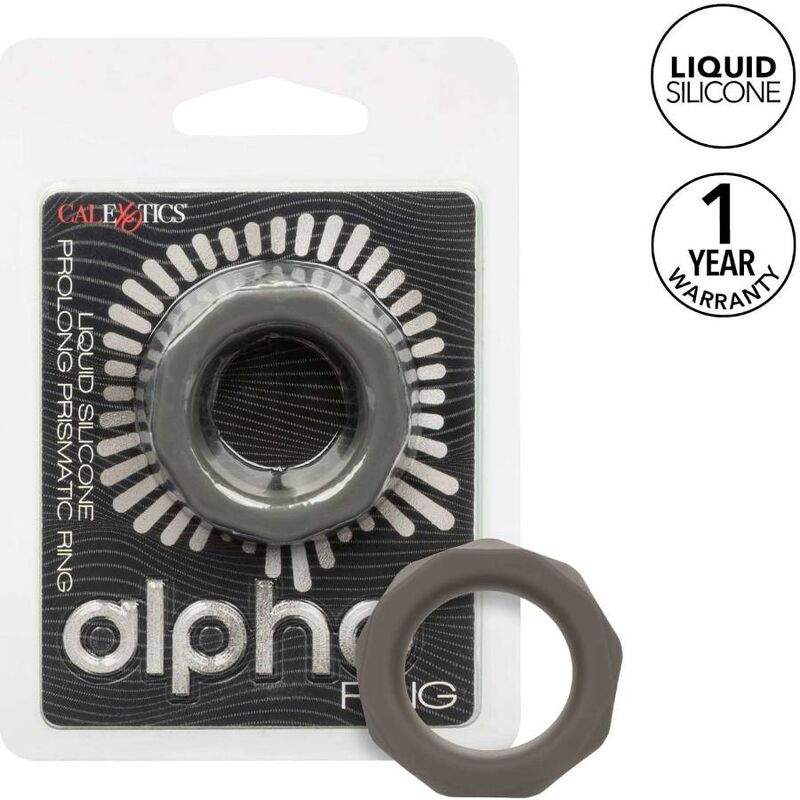 CALEXOTICS - ALPHA PRISMTIC RING PROLONG GREY