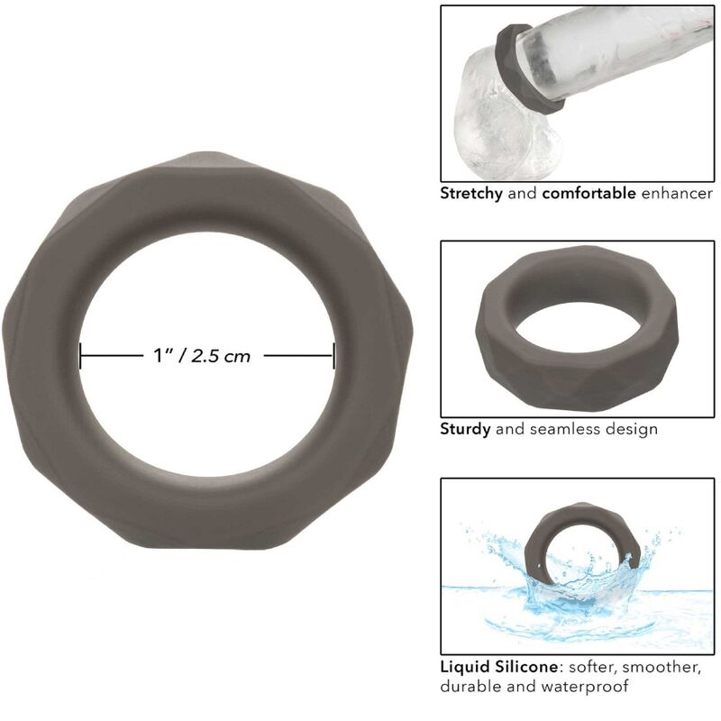 CALEXOTICS - ALPHA PRISMTIC RING PROLONG GREY