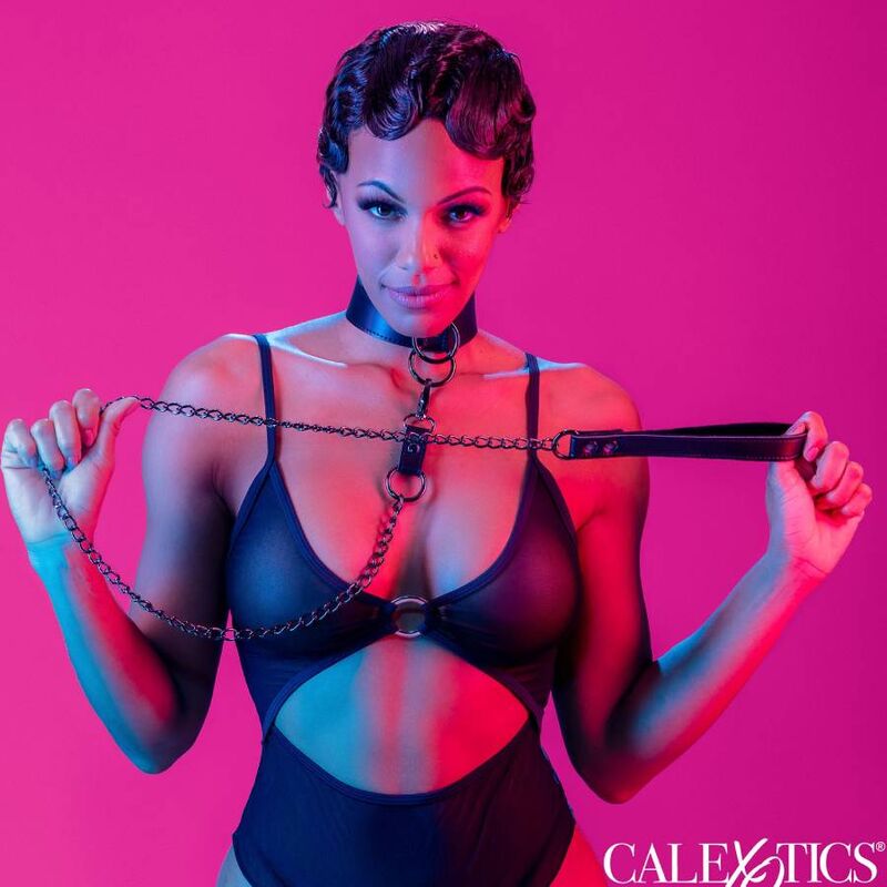 CALEXOTICS - EUPHORIA NECKLACE WITH CHAIN ​​LEASH