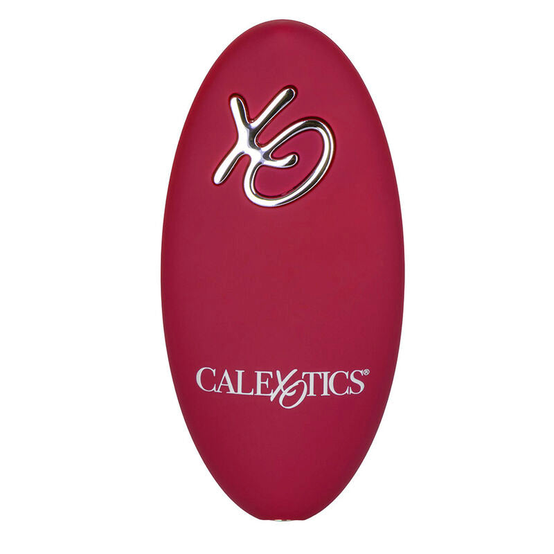 CALEXOTICS - RIDER MASSAGER DUPLO MOTOR CONTROLE REMOTO VERMELHO