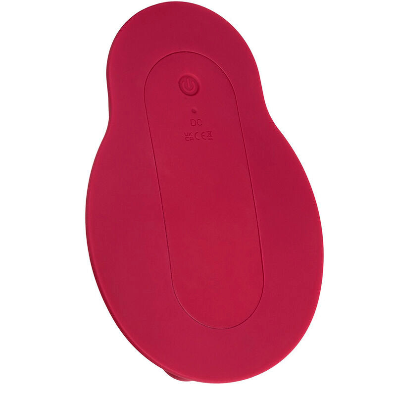 CALEXOTICS - RIDER MASSAGER DUPLO MOTOR CONTROLE REMOTO VERMELHO