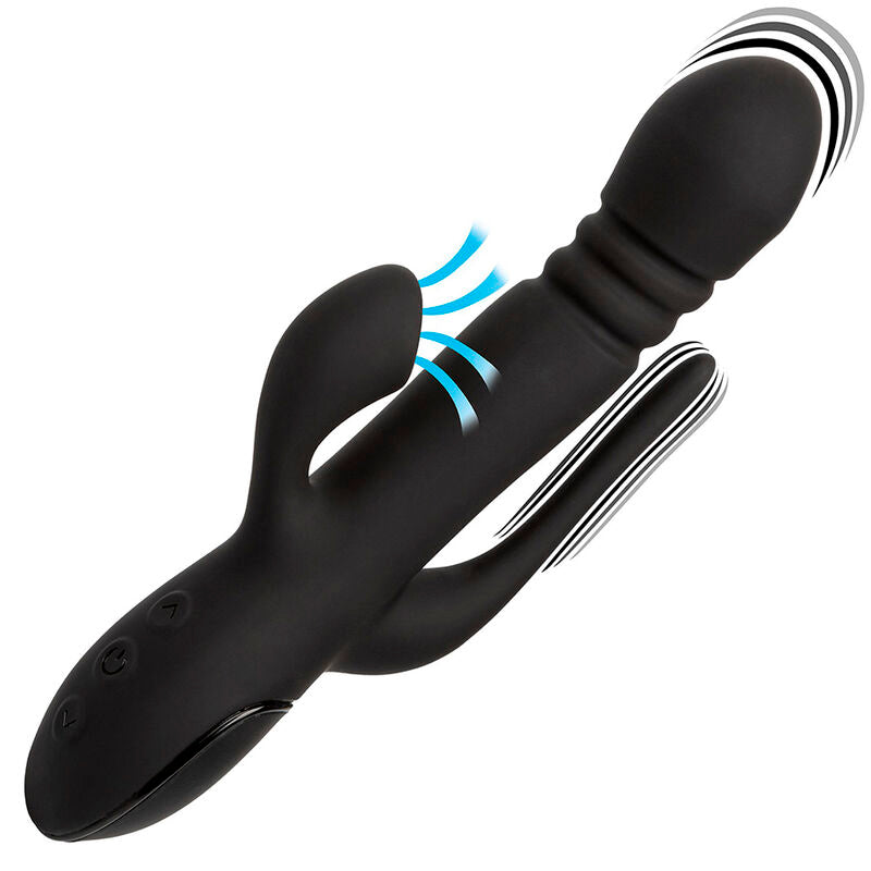 CALEXOTICS - VIBRADOR TRIPLO EUPHORIA PRETO