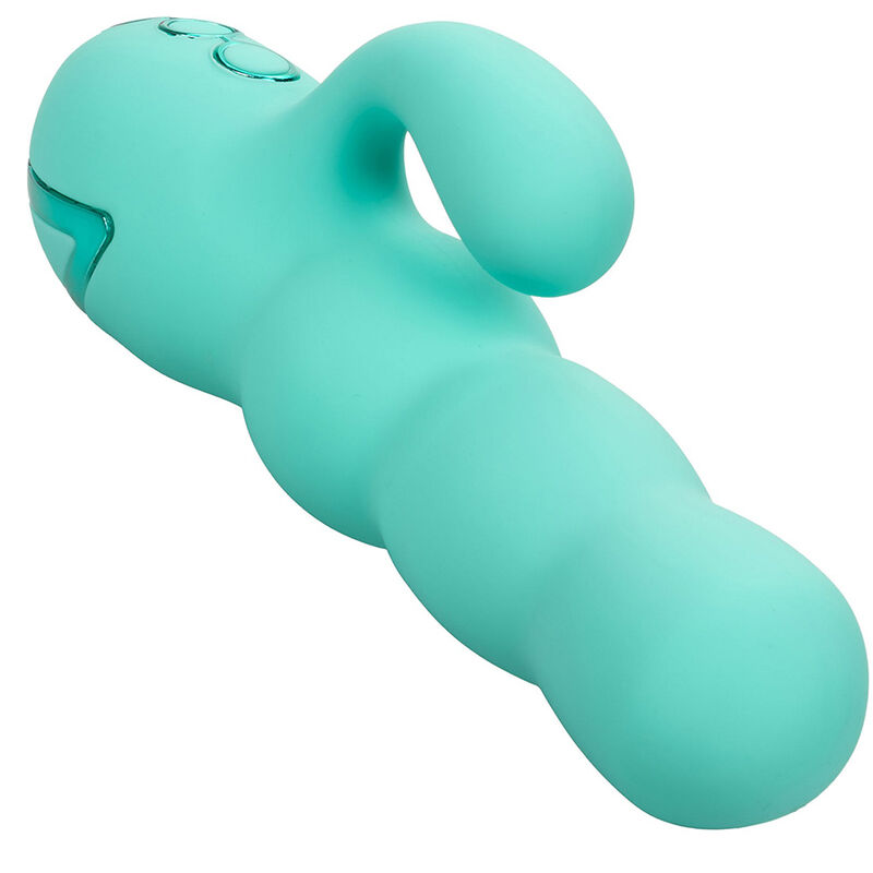 CALEXOTICS - VIBRADOR DEL MAR DIVA RABBIR AQUA GREEN POR CALIFORNIA DREAMING