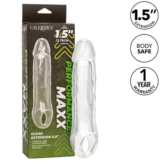 CALEXOTICS - PERFORMANCE MAXX CLEAR EXTENSION 6,5 TRANSPARENTE