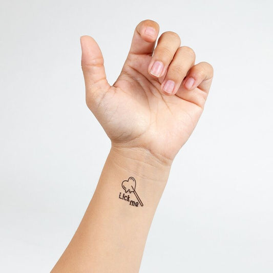 SECRET PLAY - SET OF 10 TEMPORARY TATTOOS FROM THE SWEETS COLLECTION