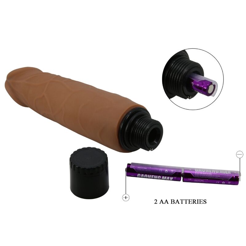 PRETTY LOVE - WALDORF VIBRADOR REALÍSTICO 18 CM -O- 4 CM