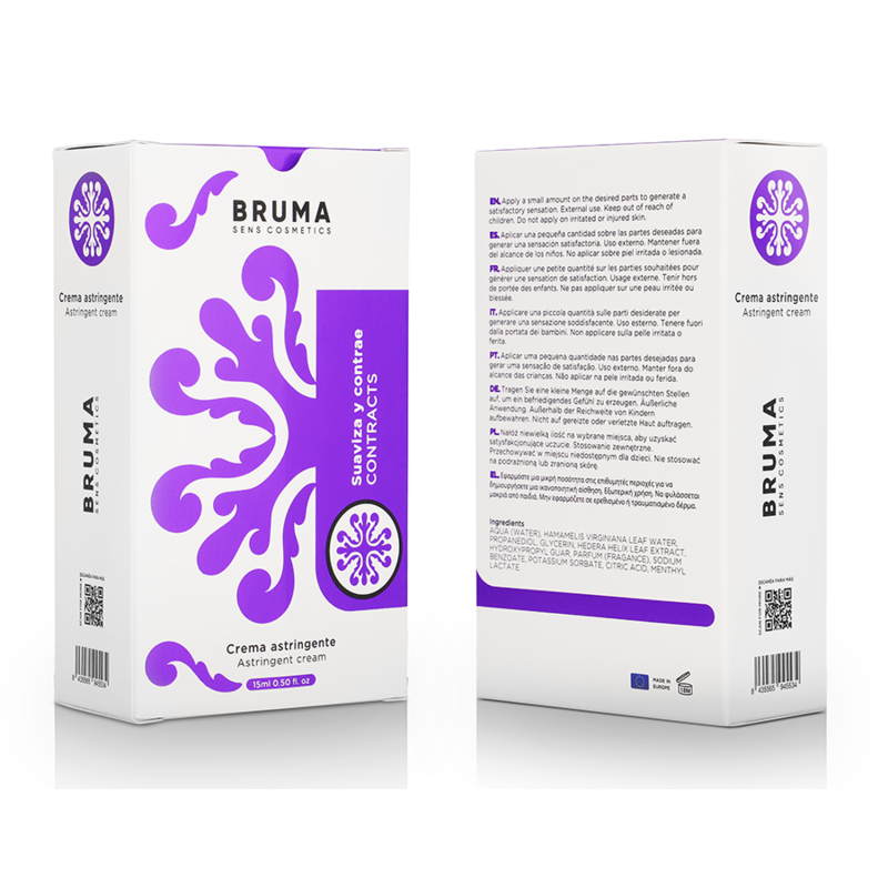 BRUMA - CREME ADSTRINGENTE ULTRA DESLIZANTE 15 ML