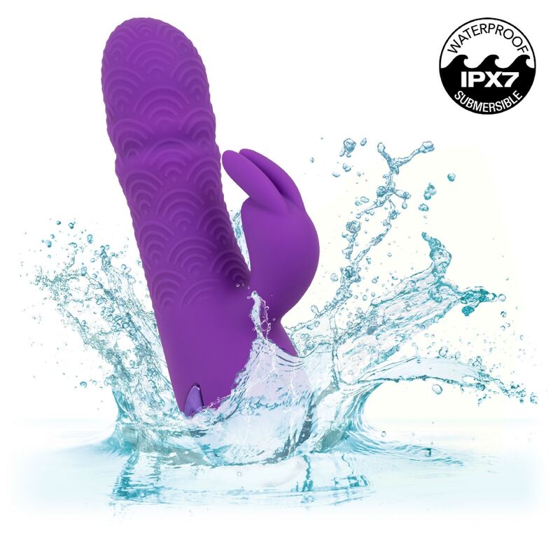 CALEXOTICS - MANHATTAN BEACH MARVEL VIBRADOR COELHO ROXO POR CALIFORNIA DREAMING