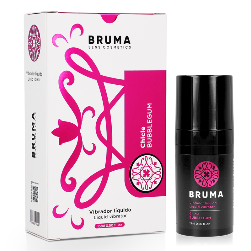 BRUMA - VIBRADOR LÍQUIDO ULTRA DESLIZANTE BUBBLEGUM 15 ML