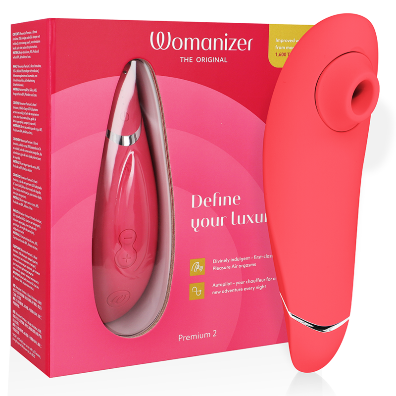 WOMANIZER - PREMIUM 2 HIMBEERE KLITORISTIMULATOR