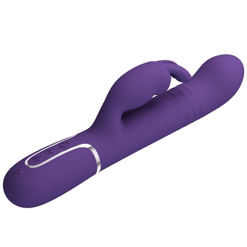 PRETTY LOVE - COALE VIBRADOR  COELHO 4 EM 1 ROXO