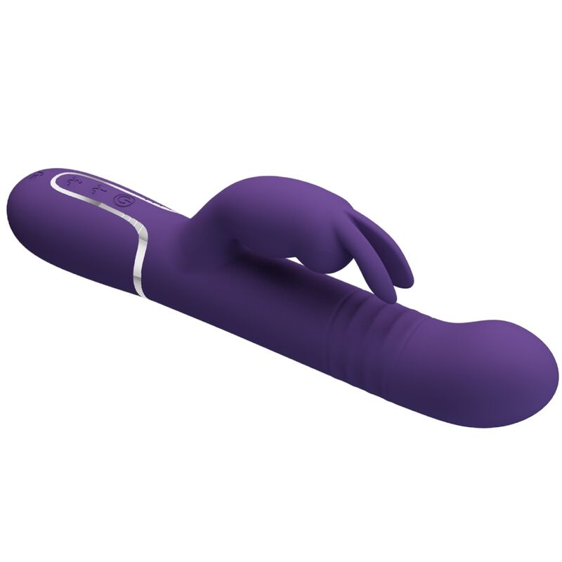 PRETTY LOVE - COALE VIBRADOR  COELHO 4 EM 1 ROXO