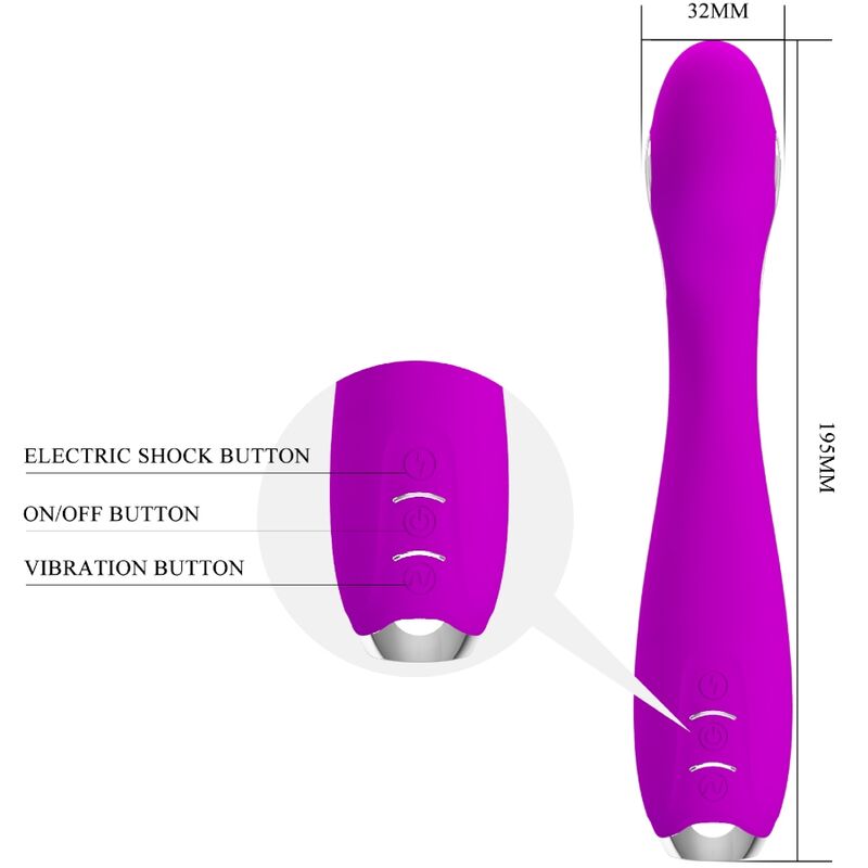 PRETTY LOVE - HECTOR ELECTROSHOCK VIBRADOR APLICATIVO GRATUITO VIOLETA