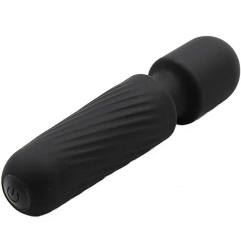 ARMONY - YOUR MAGIC MASSAGER E VIBRADOR RECARREGÁVEL 10 VIBRAÇÕES PRETO