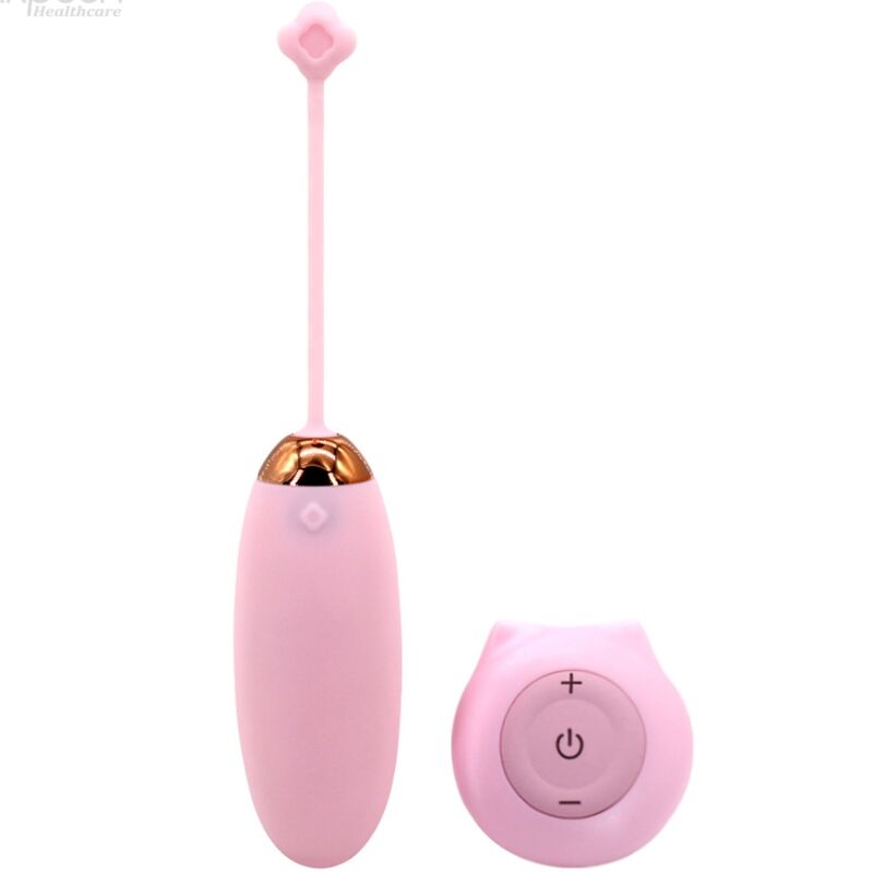 ARMONY - KITTY FUN EGG VIBRADOR CONTROLE REMOTO 10 VIBRAÇÕES ROSA