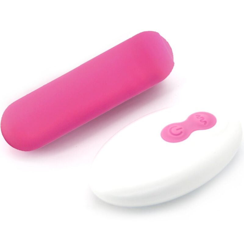 ARMONY - SPLASH JOIE VIBRADOR BULLET SILICONE CONTROLE REMOTO 10 VIBRAÇÕES 75 X 19 CM ROSA