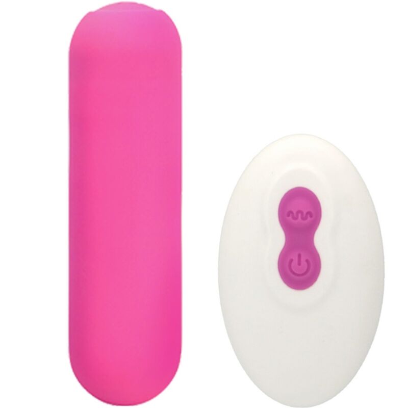 ARMONY - SPLASH JOIE VIBRADOR BULLET SILICONE CONTROLE REMOTO 10 VIBRAÇÕES 75 X 19 CM ROSA