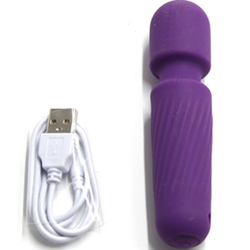 ARMONY - YOUR MAGIC MASSAGER E VIBRADOR RECARREGÁVEL 10 VIBRAÇÕES ROXO