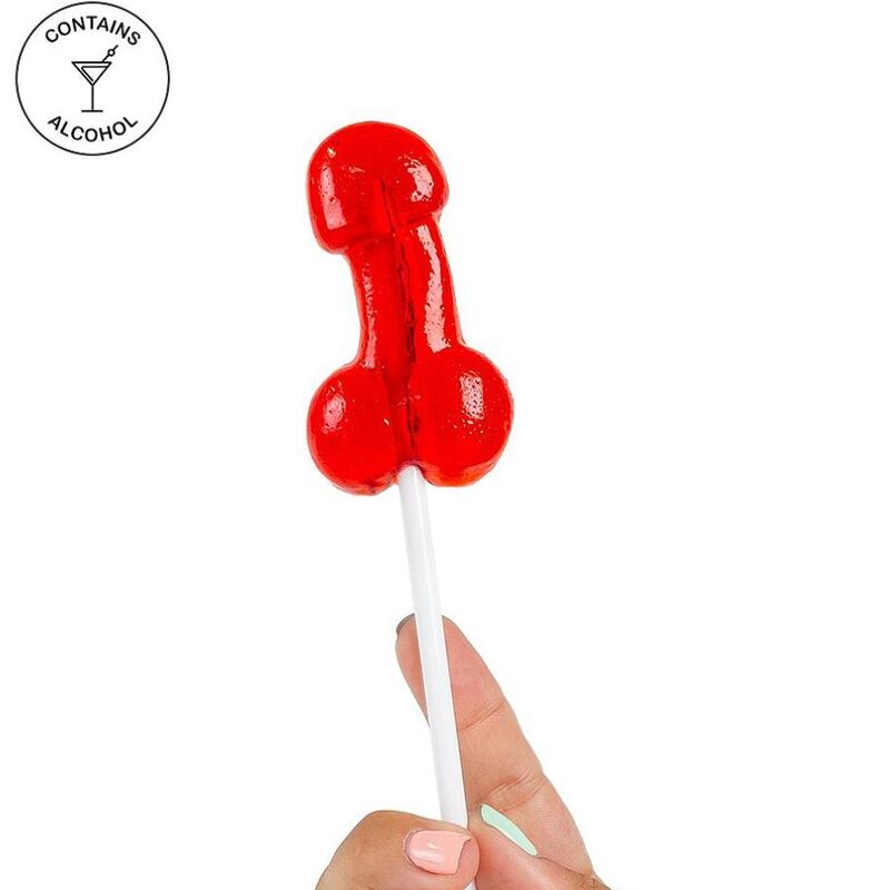 SECRETPLAY - ROOSTER LOLLIPOP WITH STRAWBERRY DAIQUIRI ALCOHOL