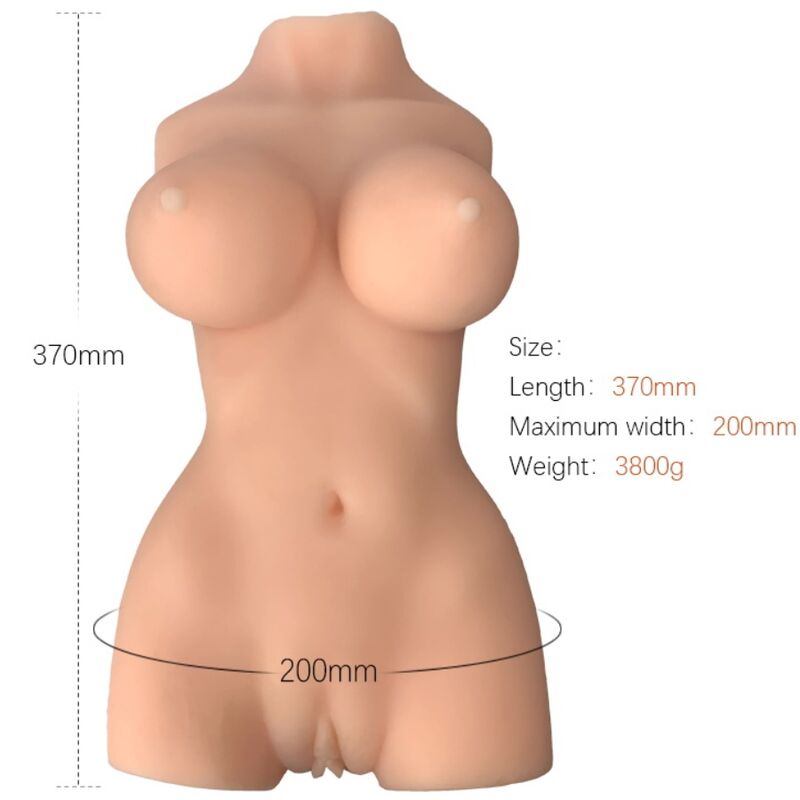 ARMONY - REALISTISCHES WEIBLICHES TORSO-MODELL 7