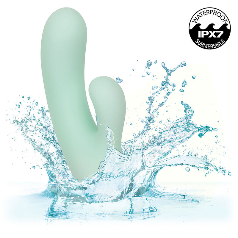 CALEXOTICS - PACIFICA FIJI G-SPOT VIBRATOR AND STIMULATOR 10 AQUA VIBRATIONS