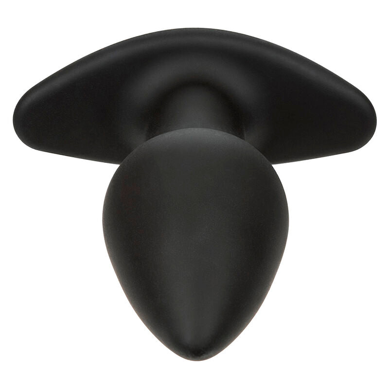 CALEXOTICS - ROCK BOTTOM PLUG ANAL PERFEITO 10 VIBRAÇÕES SILICONE PRETO