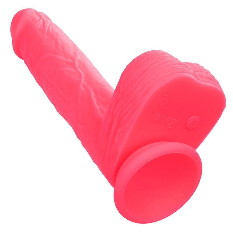 CALEXOTICS - STUDS VIBRADOR REALISTA 10 VIBRAÇÕES ROSA