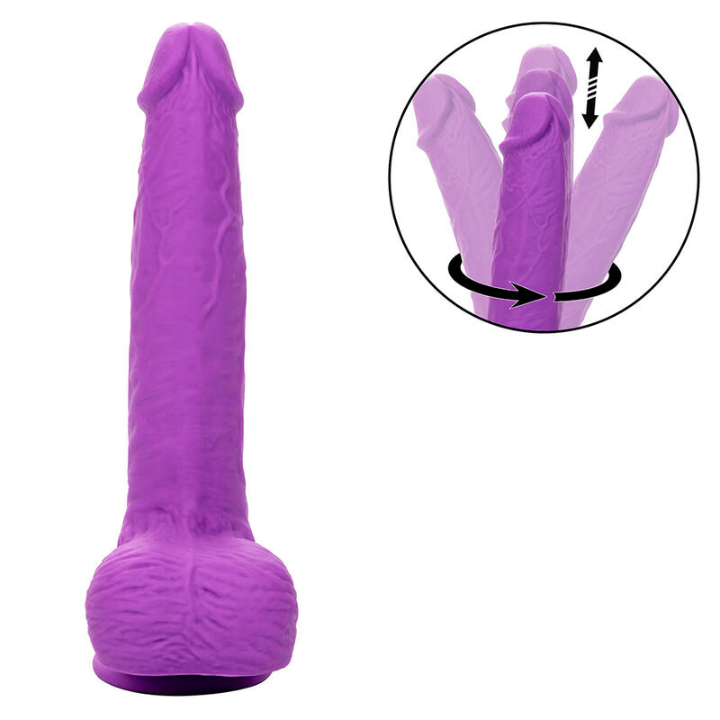 CALEXOTICS - ROTIERENDE UND WIEDERAUFLADBARE VIBRATORSTIFTE 10 VIBRATIONEN LILA