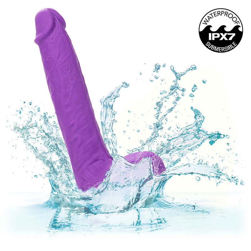 CALEXOTICS - ROTIERENDE UND WIEDERAUFLADBARE VIBRATORSTIFTE 10 VIBRATIONEN LILA