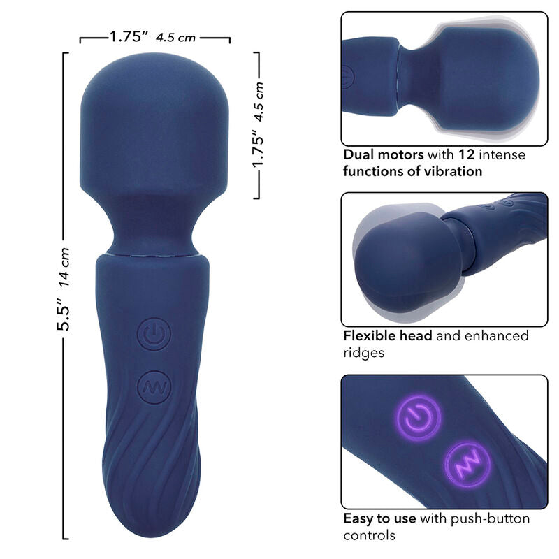 CALEXOTICS - CHARISMA CHARM MASSAGER 12 FUNÇÕES ROXO