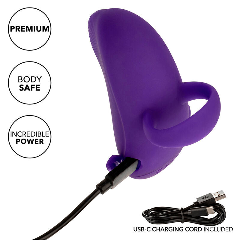 CALEXOTICS - ENVY HANDHELD ROLLING BALL MASSAGER 7 VIBRAÇÕES ROXO