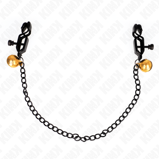 KINK - FLAT CHAIN ​​AND SILVER BELL NIPPERS 30 CM