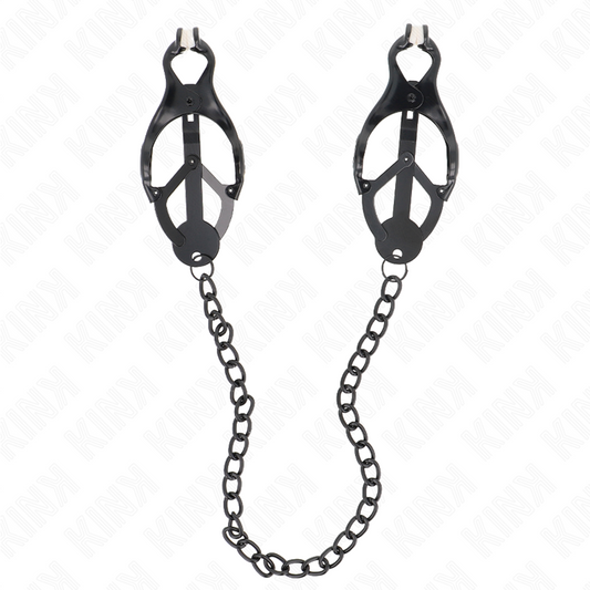 KINK - JAPANESE CLOVER NIPPERS WITH BLACK CHAIN ​​30 CM