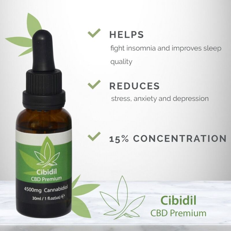 500 COSMETICS - CIBIDIL CBD RELAXING OIL 15% 30 ML