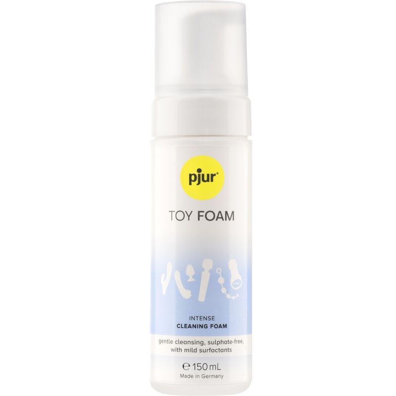 PJUR - TOY FOAM LIMPADOR DE BRINQUEDOS ESPUMA SUAVE 150 ML