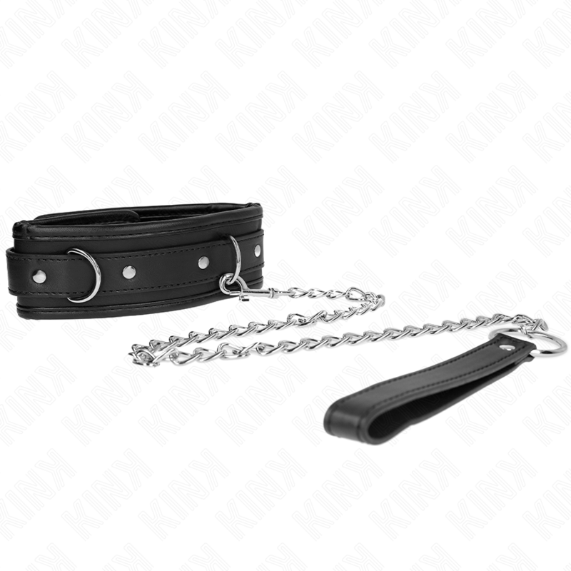 KINK - BASIC MODEL NECKLACE WITH LEASH 65 CM MODEL 1 53 X 6 CM