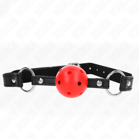 KINK - HOHLROTER BALL HART 4,5 CM GAG MODELL 1 63,5 X 2 CM