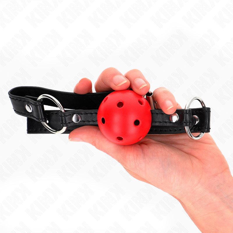 KINK - HOHLROTER BALL HART 4,5 CM GAG MODELL 1 63,5 X 2 CM