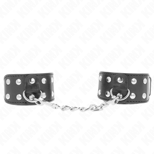 KINK - BLACK ADJUSTABLE DOUBLE STALK BRACELETS