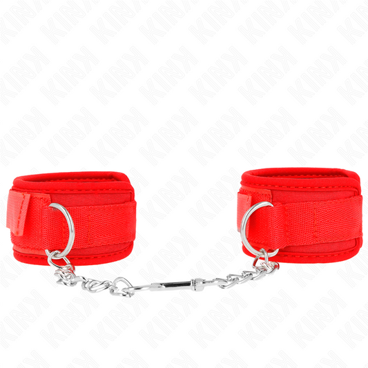 KINK - ROTE NEOPREN-ARMBÄNDER 42 X 5 CM