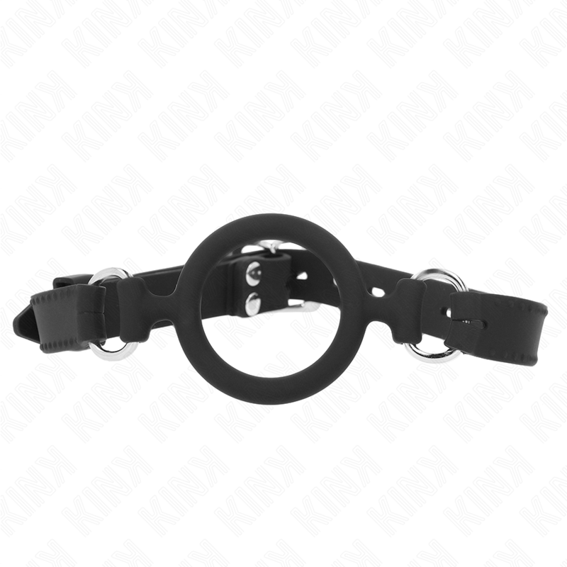 KINK - 5 CM SILIKON-O-RING-KNEBEL 56 CM