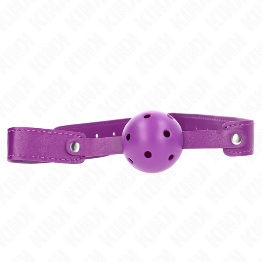 KINK - PURPLE BREATHABLE BALL 4.5 CM 65 x 2.5 CM